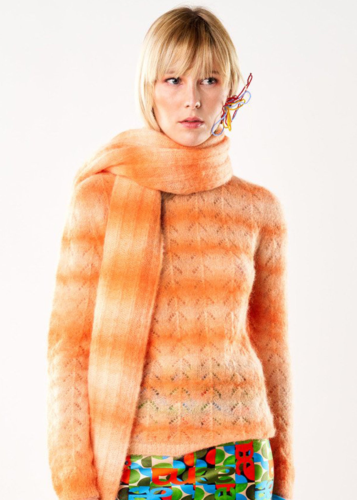 Orange Moe Sweater