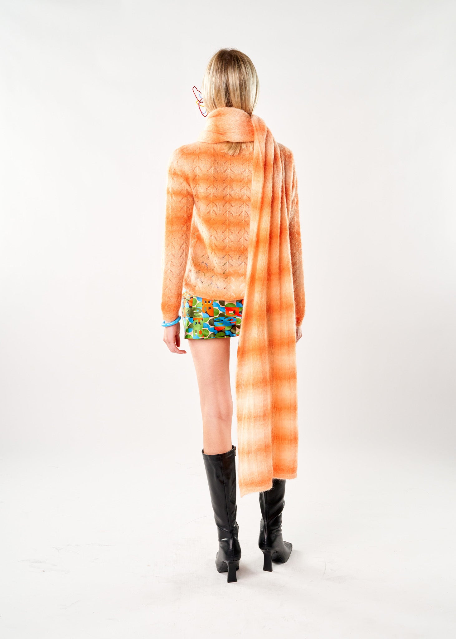 Orange Moe Sweater